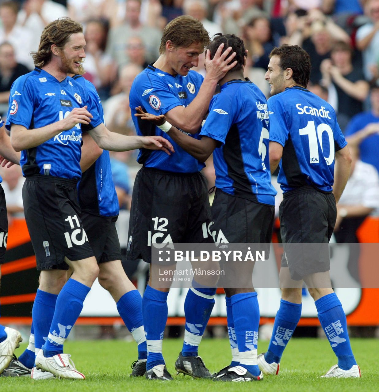 Mikael Nilsson, Tomas Zvirzdauskas, Yaw Preko och Sharbel