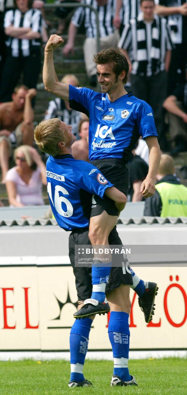 Björn Anklew och Magnus Andersson, Halmstad