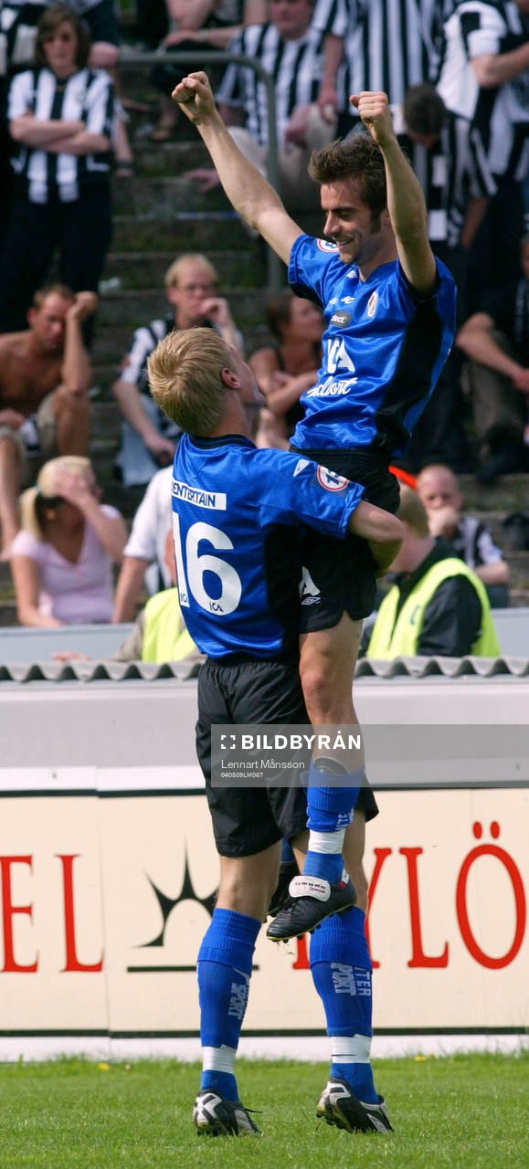Björn Anklew och Magnus Andersson, Halmstad