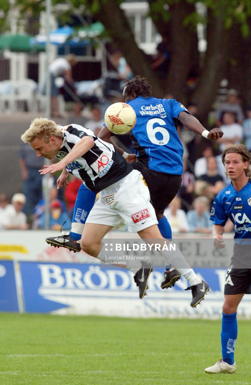 Antti Okkonen, Landskona och Yaw Preko, Halmstad