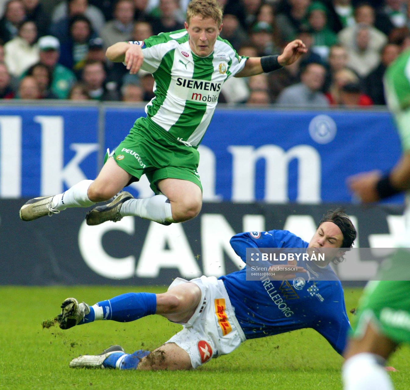 Haris Laitinen, Hammarby och Jens Sloth, Trelleborg