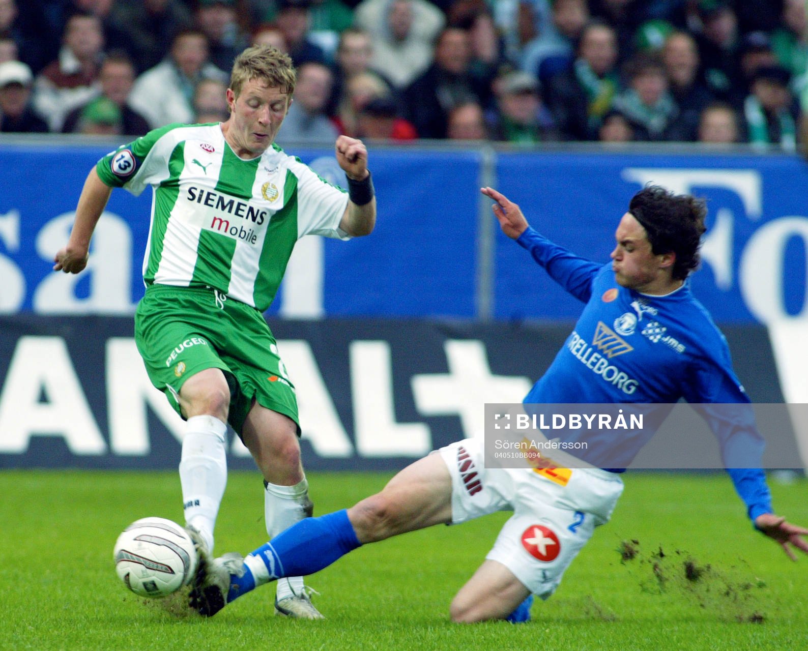 Patrik Gerrbrand, Hammarby och Jens Sloth, Trelleborg