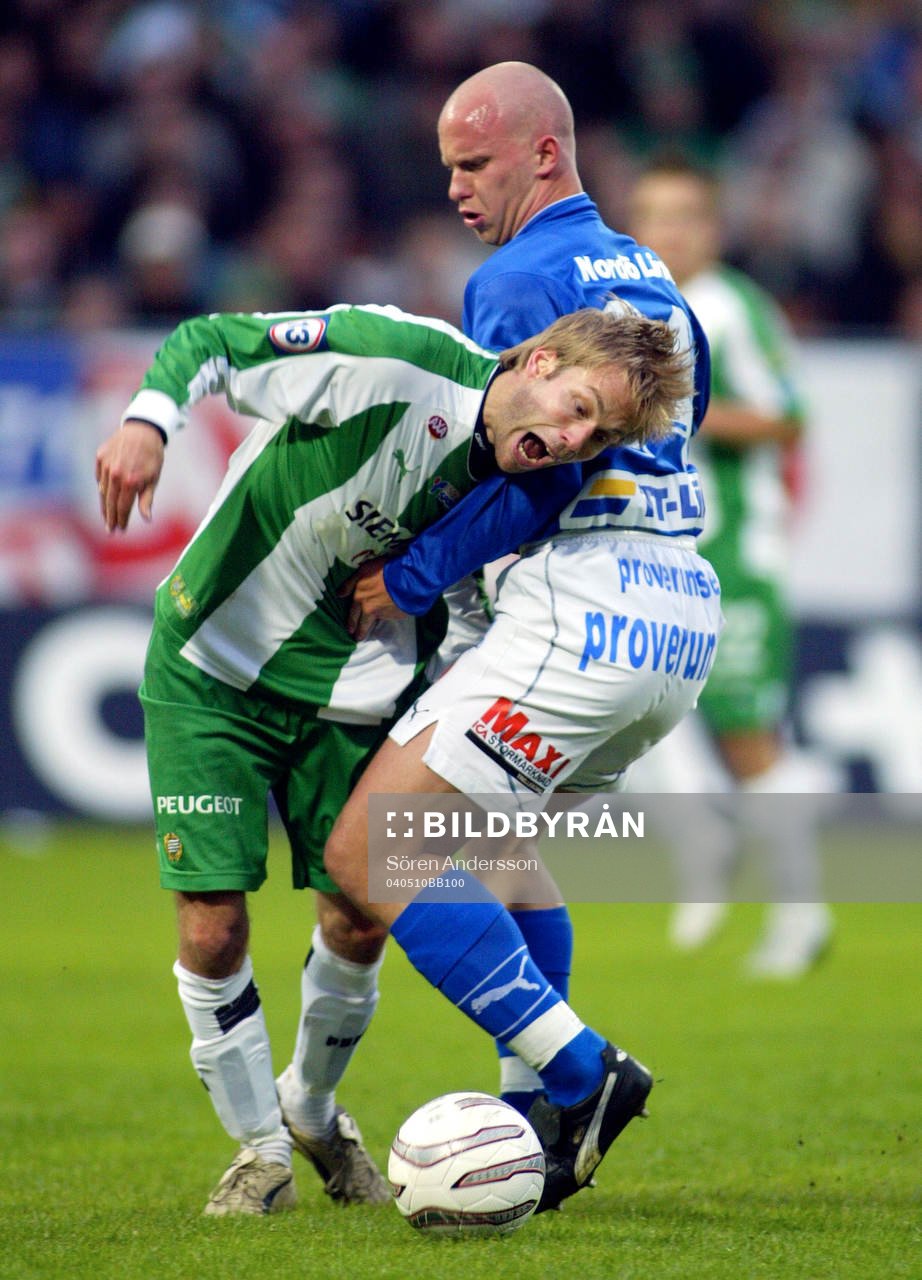Karl Oskar Fjörtoft, Hammarby och Patrik Svensson,