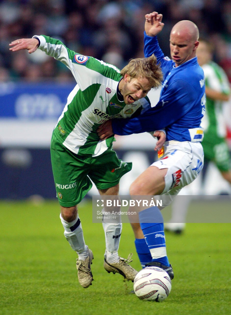 Karl Oskar Fjörtoft, Hammarby och Patrik Svensson,