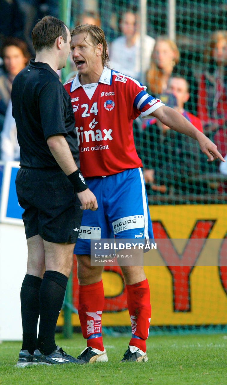 Jesper Jansson, diskussion med domare