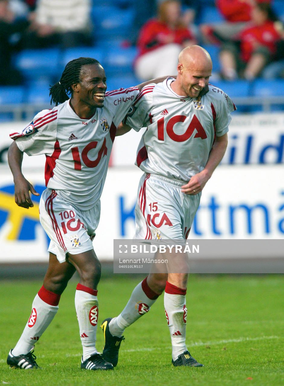 Mikael Sandklef och Peter Ijeh, Göteborg (Jubel)