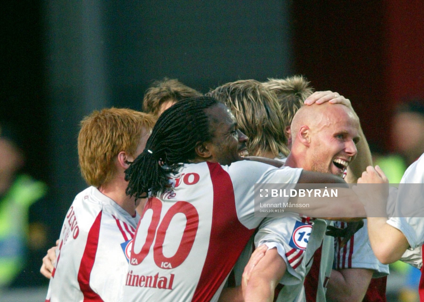 Mikael Sandklef och Peter Ijeh, Göteborg (Jubel)