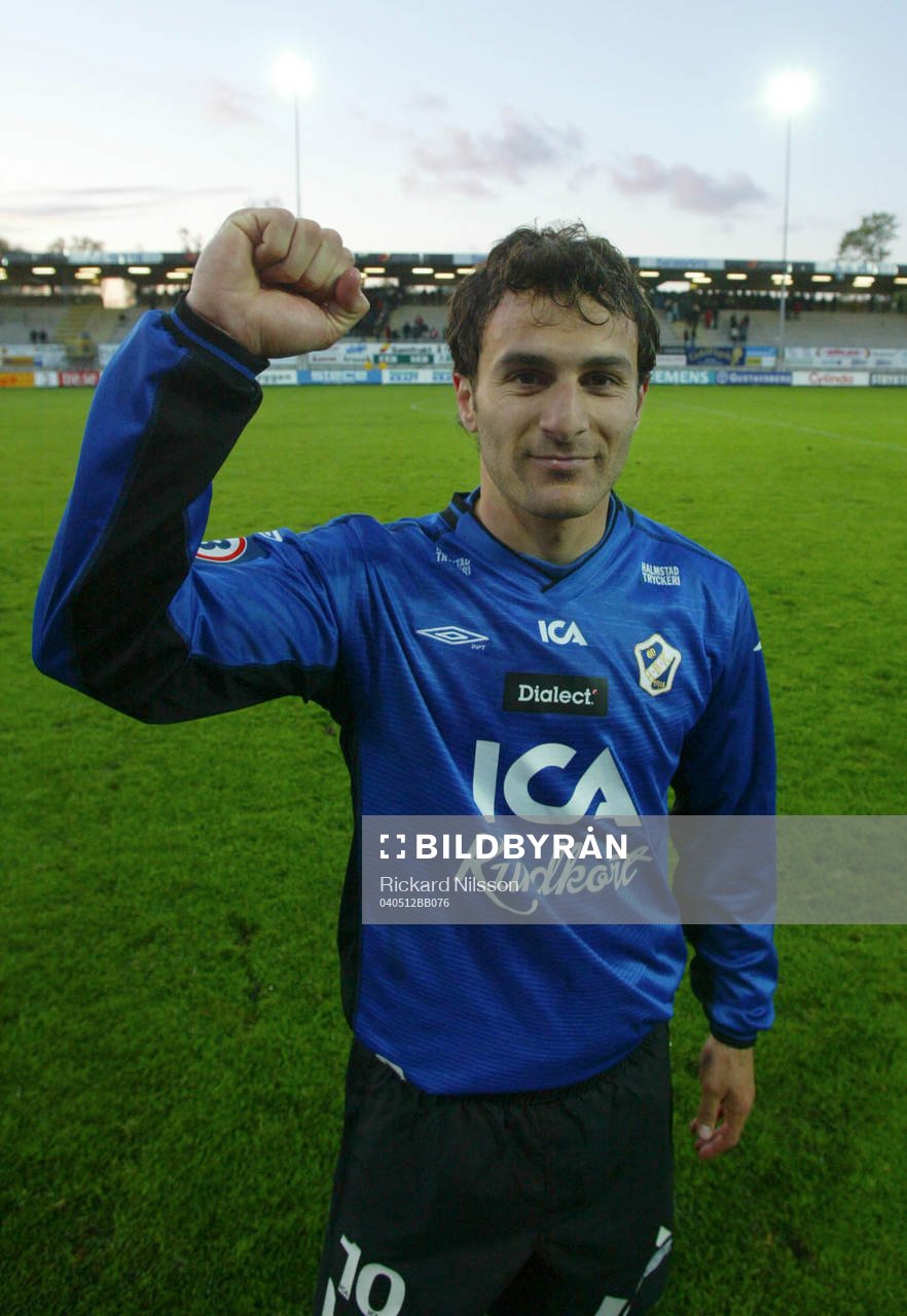Sharbel Touma, Halmstad. Jubel