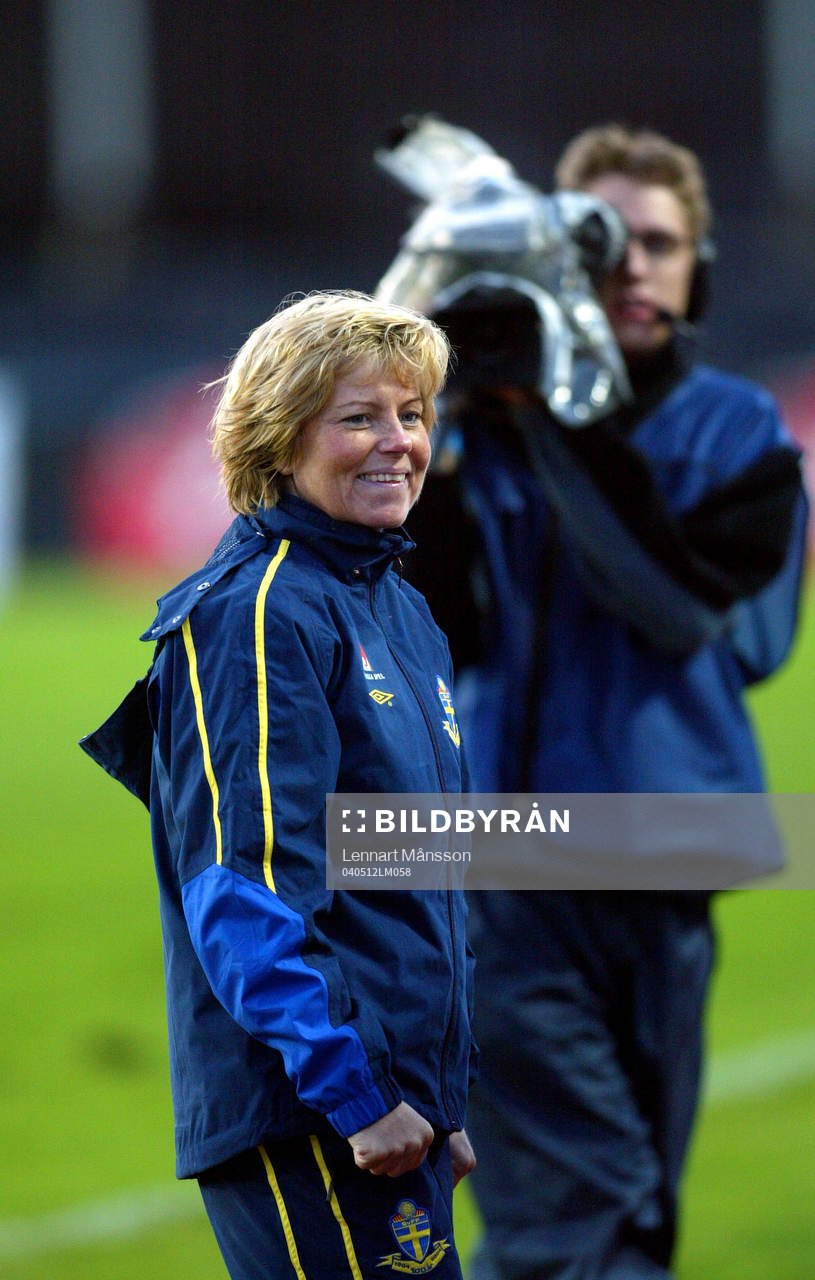 Marika Domanski Lyfors, förbundskapten Sverige