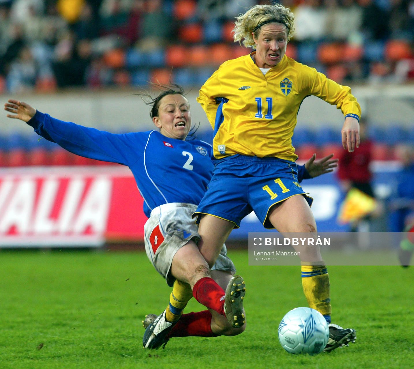 Victoria Svensson, Sverige och Ivana Ivanovic, Serbien