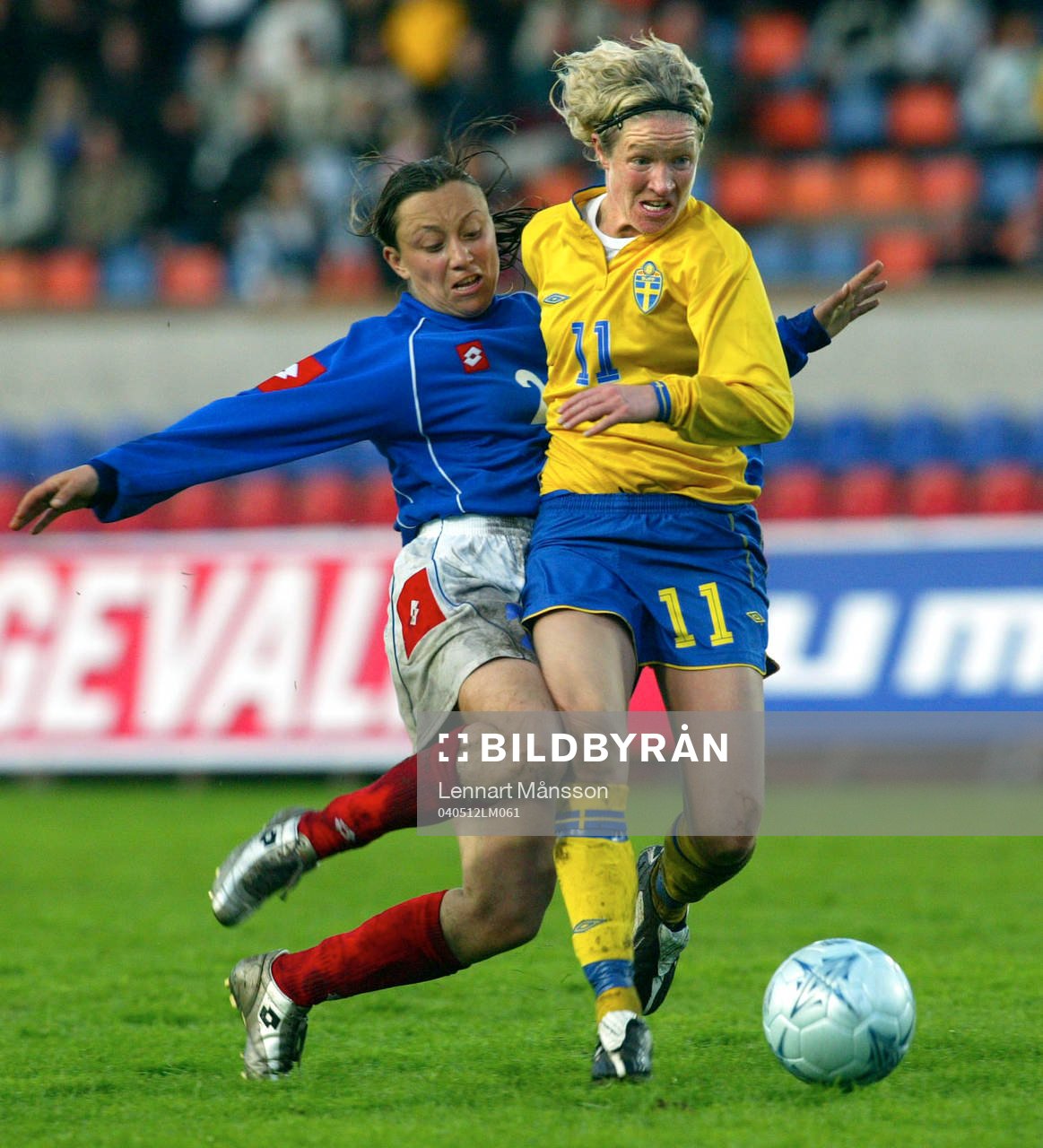 Victoria Svensson, Sverige och Ivana Ivanovic, Serbien