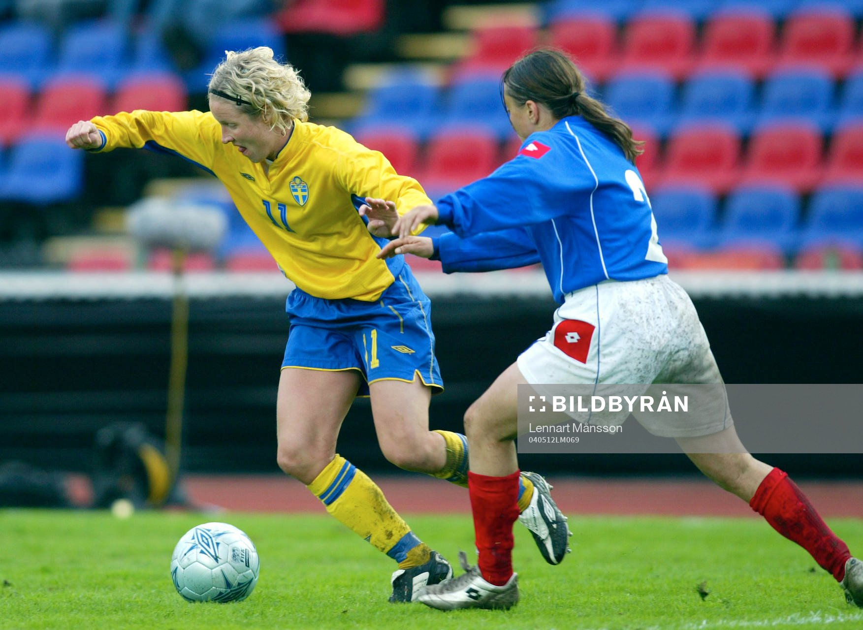 Victoria Svensson, Sverige och Ivana Ivanovic, Serbien