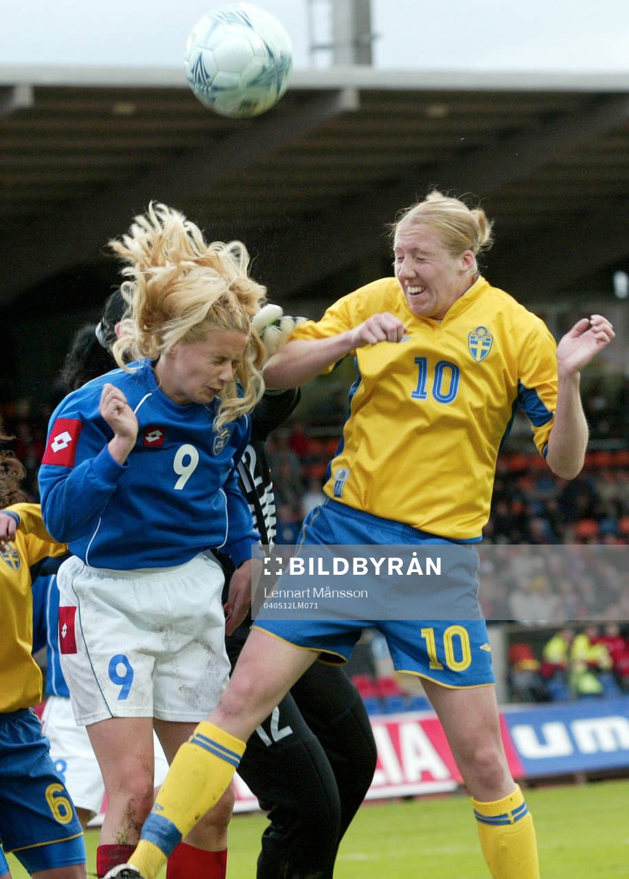 Sara Johansson, Sverige och Danka Podovac, Serbien