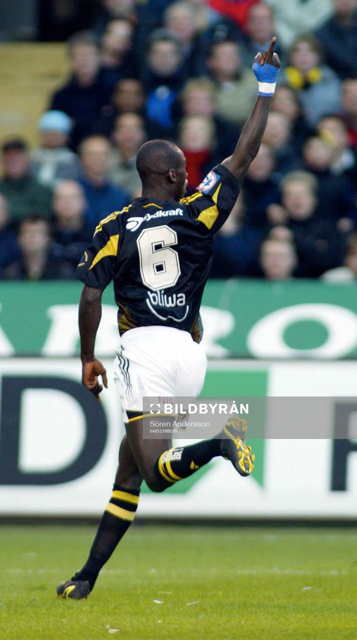 Pa Modou Kah, AIK, jubel
