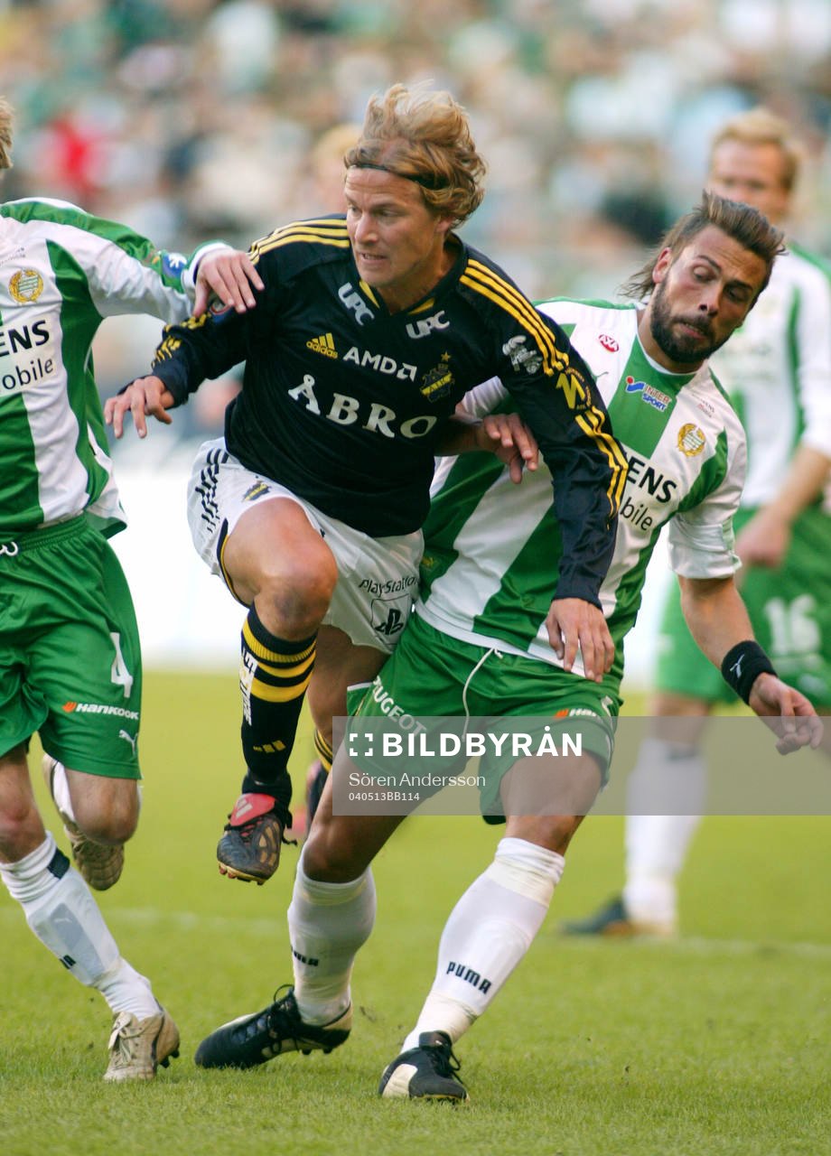 Daniel Tjernström, AIK och Alexander Östlund, Hammarby