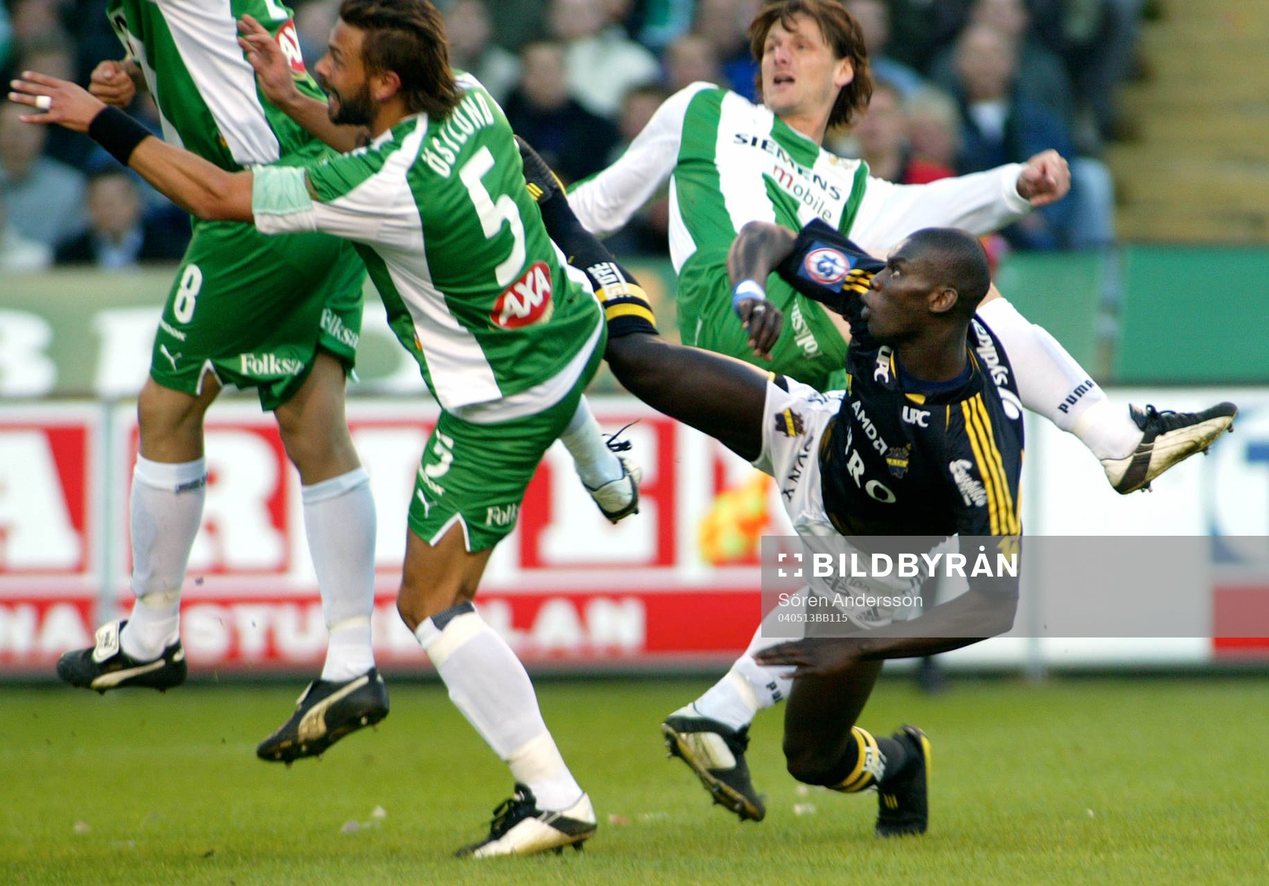 Pa Modou Kah, AIK och Alexander Östlund och Petur