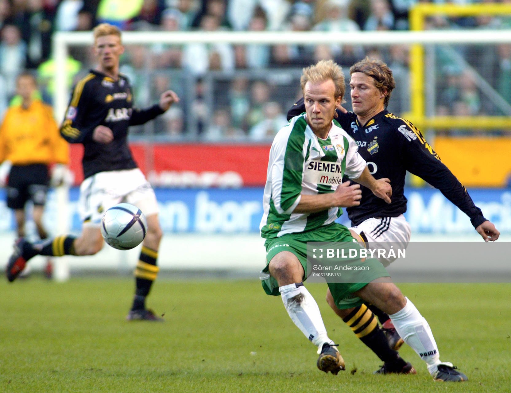 Mikael Andersson, Hammarby och Daniel Tjernström, AIK