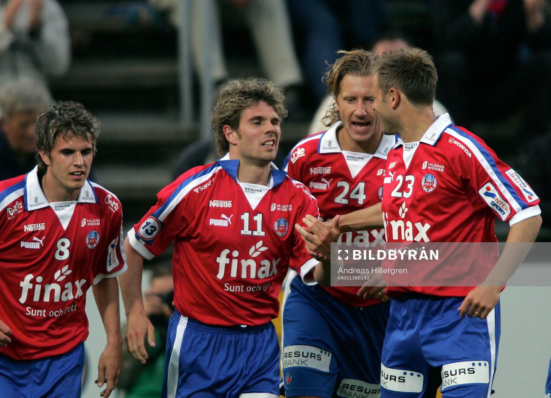 Peter Graulund, Martin Fribrock, Jesper Jansson och Erik