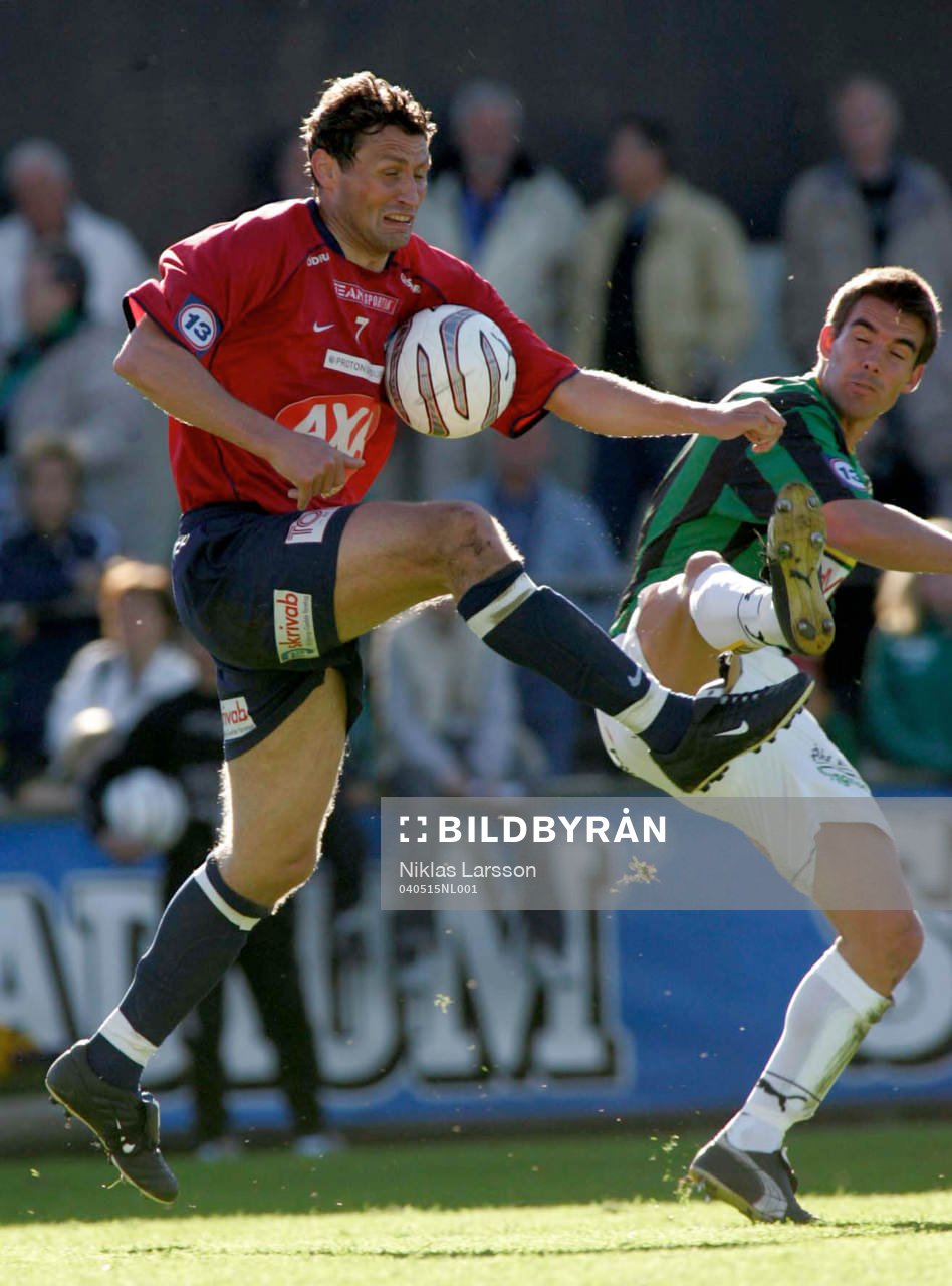 Andreas Ottosson, Öster i närkamp Lars-Henrik Enered, GAIS