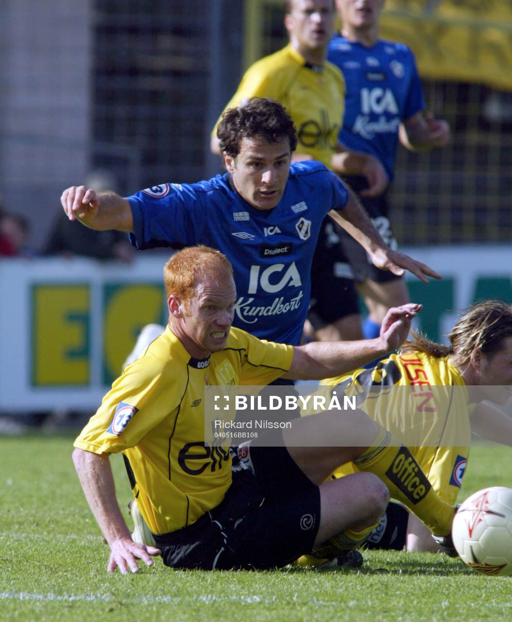 Sharbel Touma, Halmstad och Magnus Samuelsson, Elfsborg