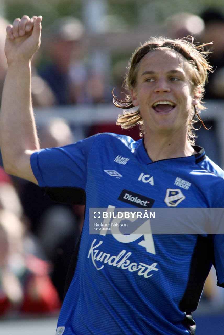  Markus Rosenberg, Halmstad (Jubel)