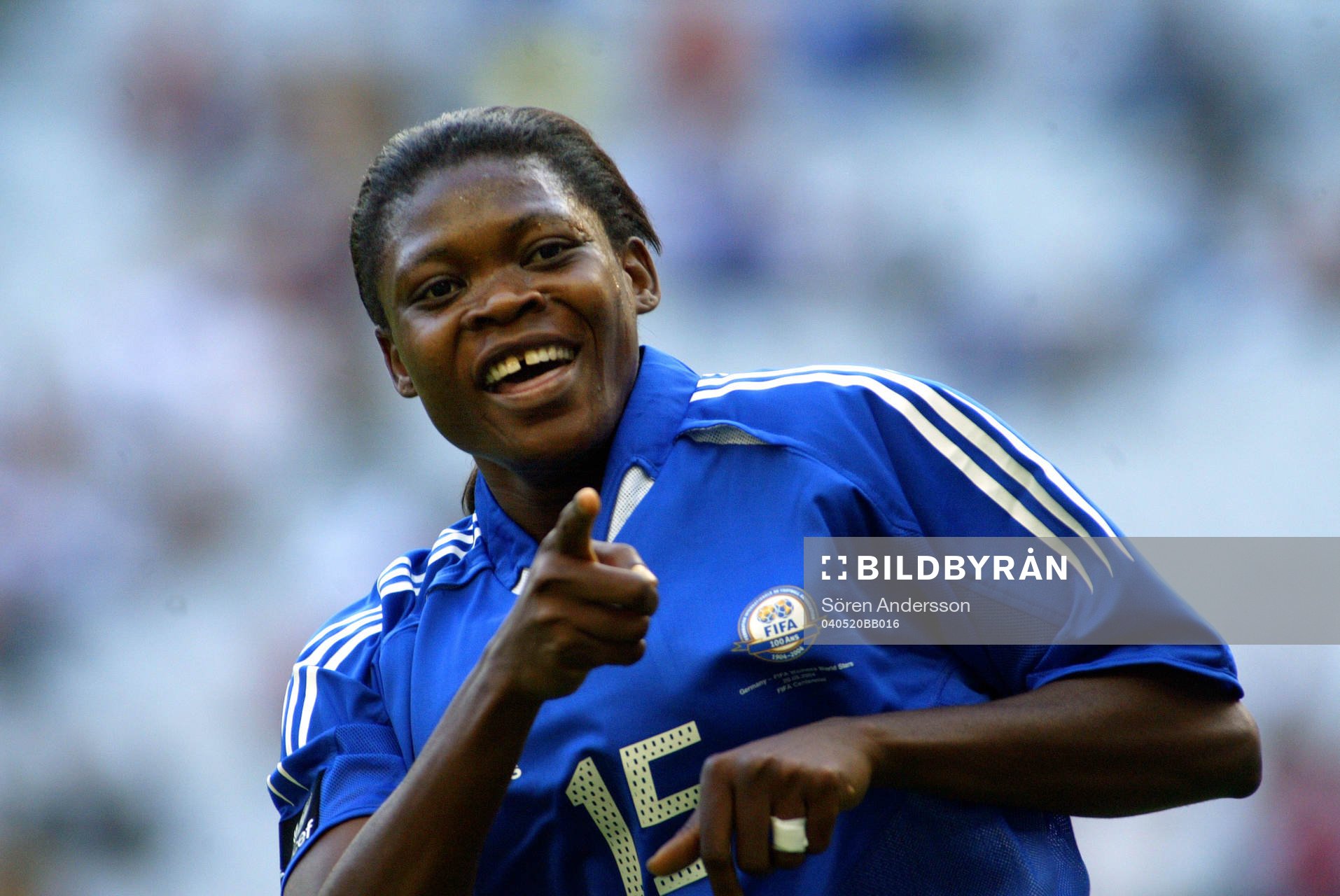  Mercy Akide, Nigeria, jubel.