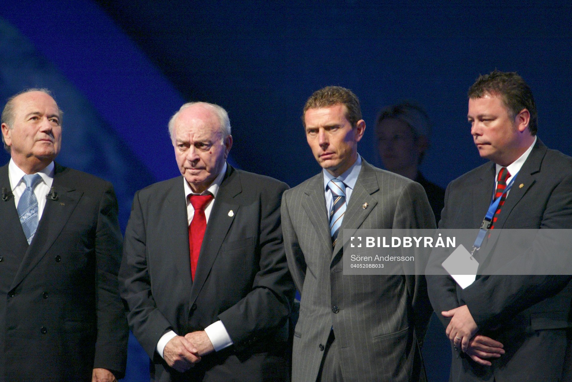 Sepp Blatter, Alfredo di Stefano, Real Madrid, Richard