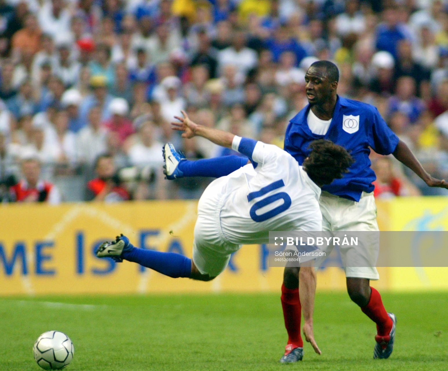 Patrick Viera, Frankrike och Juninho, Brasilien