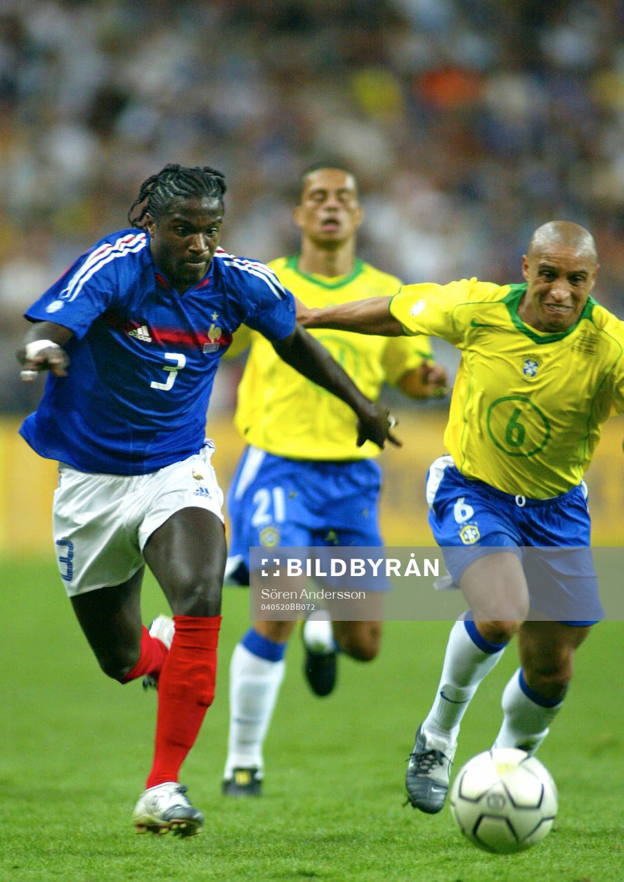 Bernard Mendy, Frankrike och Roberto Carlos, Brasilien