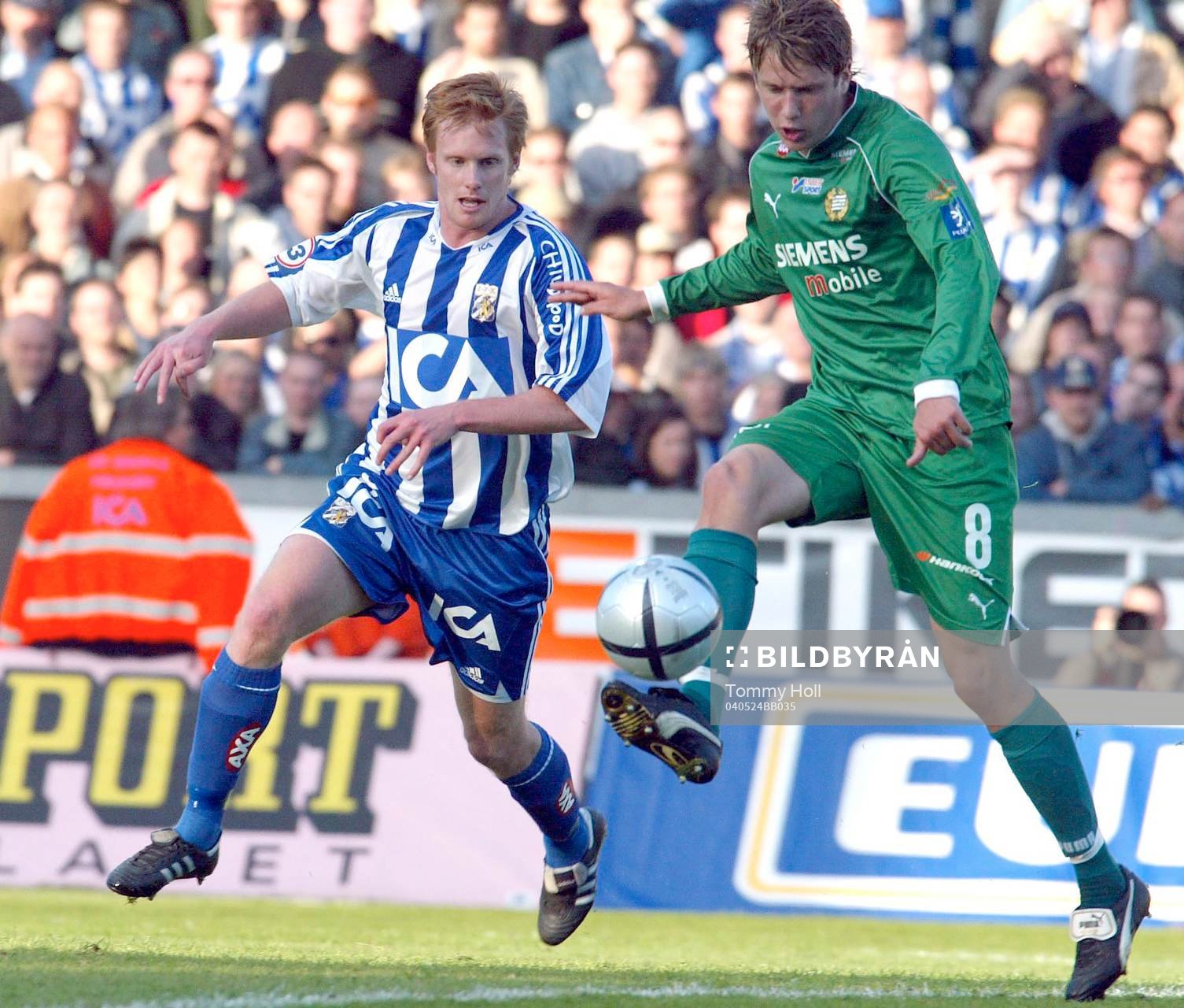 Patrik Gerrbrand, Hammarby och Patrik Andersson (Patrik