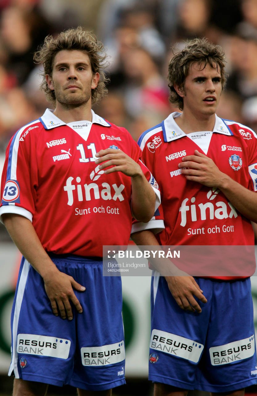 Fotboll, Allsvenskan, Peter Graulund och Martin Fribrock,