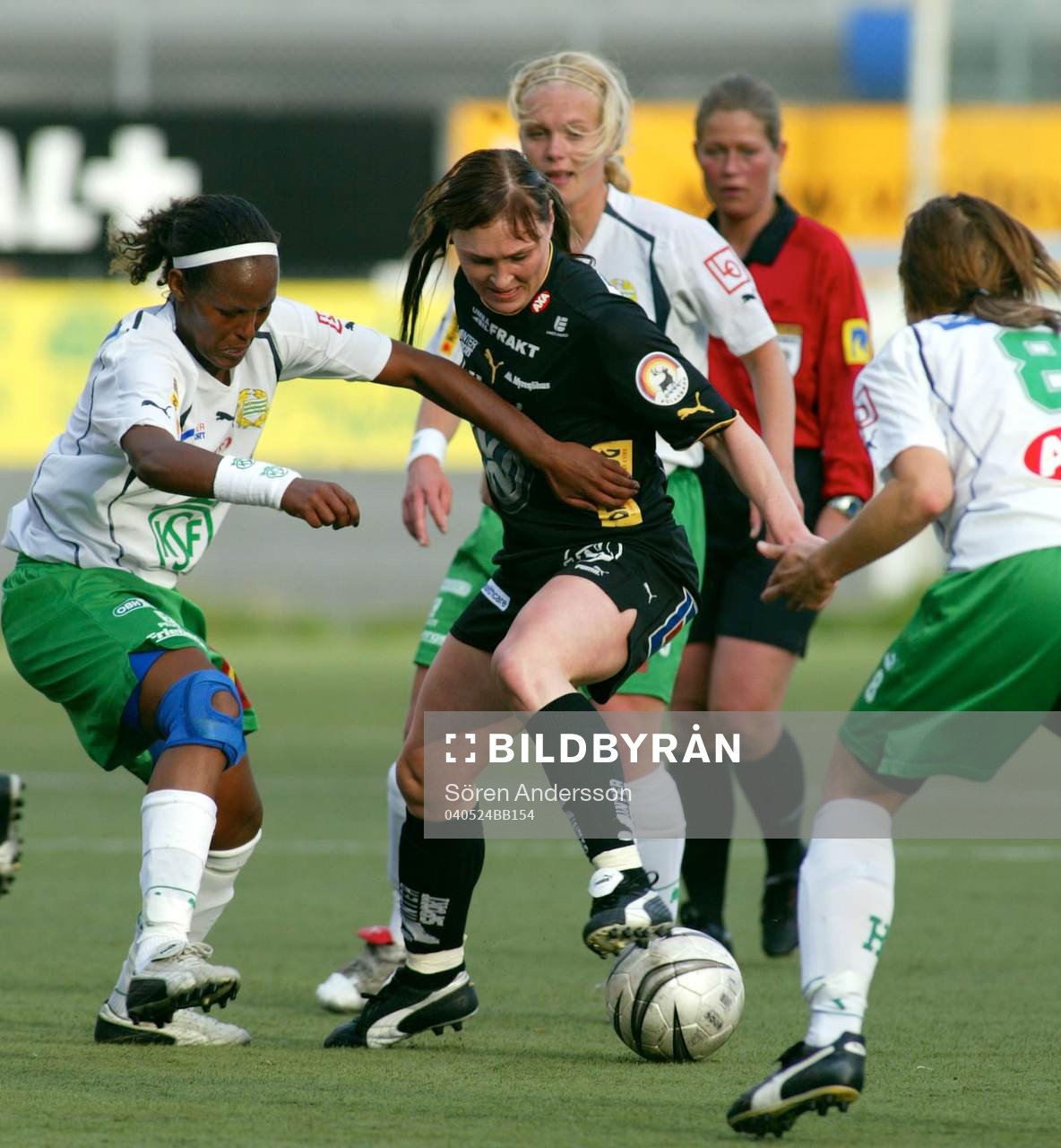 Frida Östberg, Umeå och Hodan Siid Ahmed, Hammarby