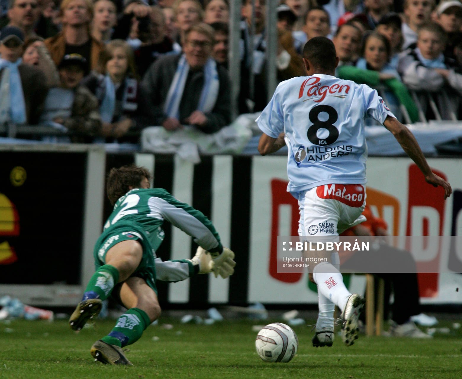 Afonso Alves, Malmö och Conny Rosén, Helsingborg