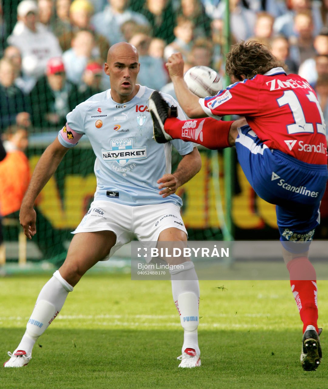 Daniel Majstorovic, Malmö och Peter Graulund, Helsingborg