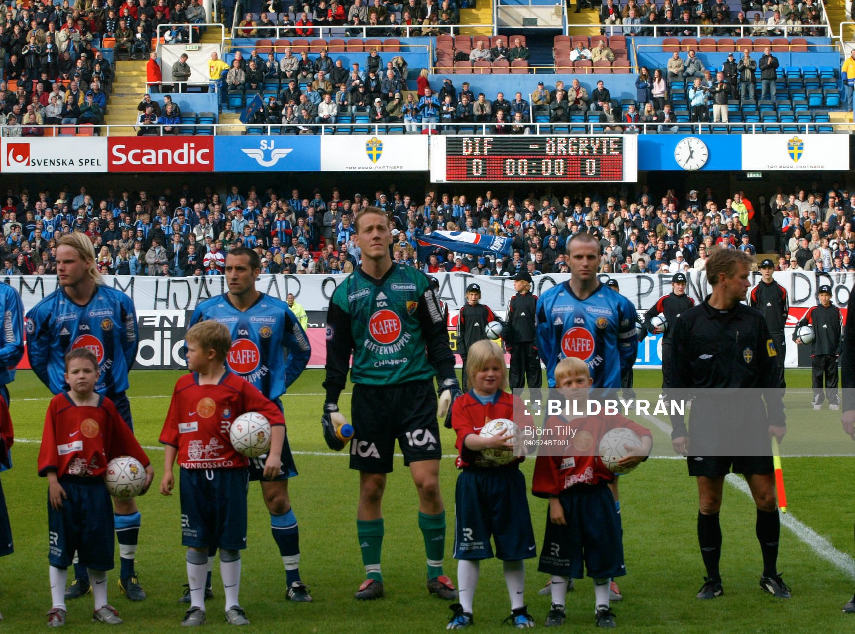 Fotboll, Allsvenskan, Djurgården - Örgryte (Matchvärd