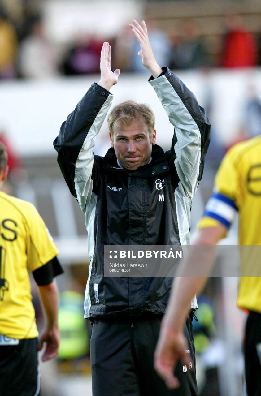 Magnus Haglund, tränare Elfsborg är nöjd