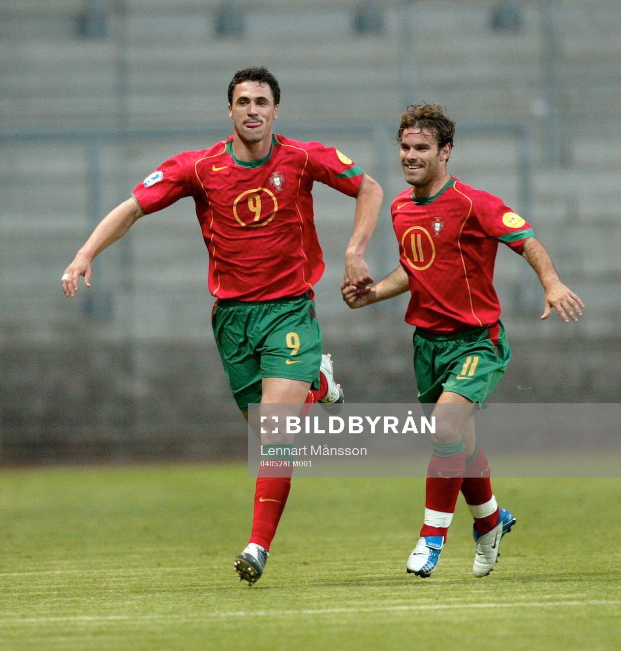 Hugo Almeida och Jorge Ribeiro, Portugal