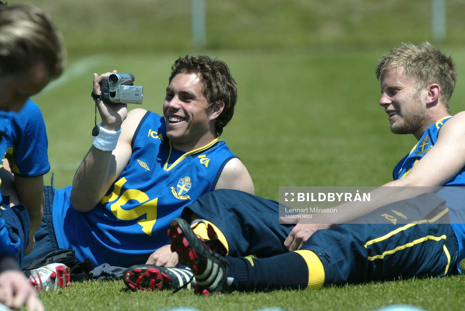 Johan Elmander och Mikael Antonsson