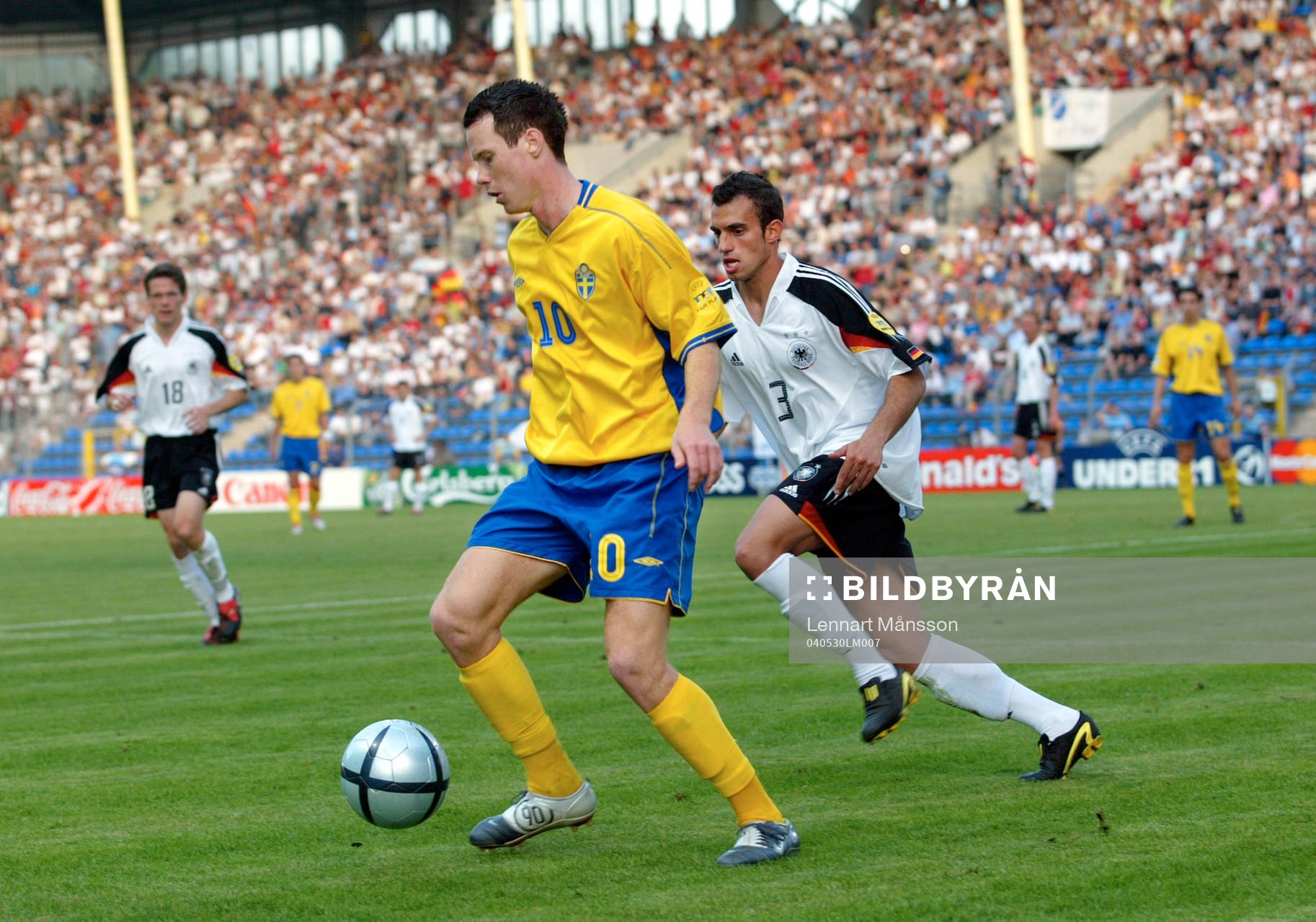 Alexander Farnerud, Sverige och Bastian Schweinsteiger,