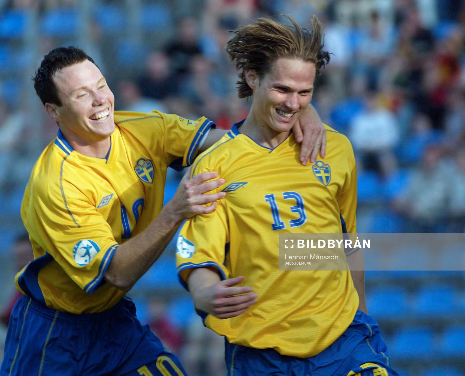 Jon Jönsson och Alexander Farnerud, Sverige (Jubel)