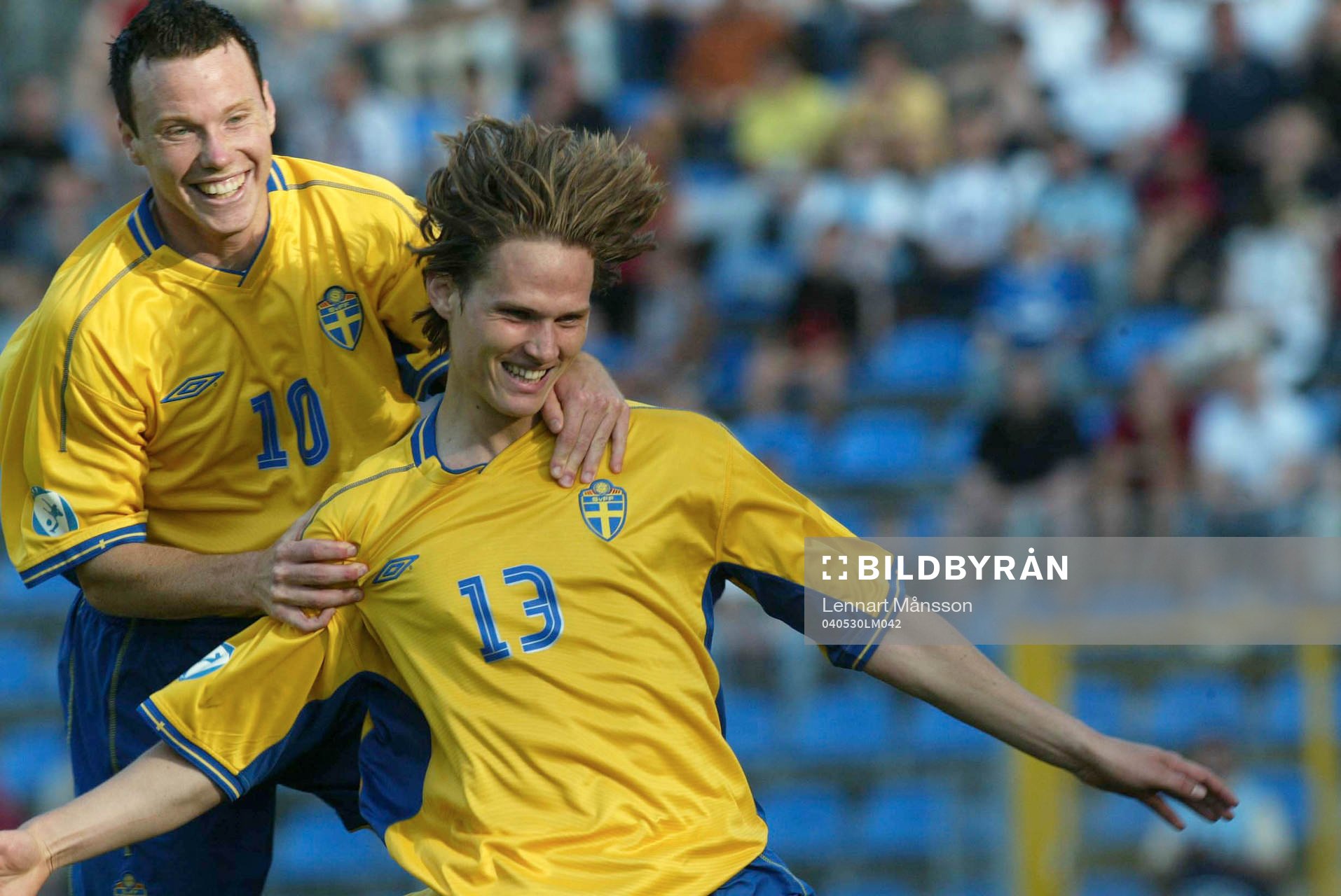 Jon Jönsson och Alexander Farnerud, Sverige (Jubel)
