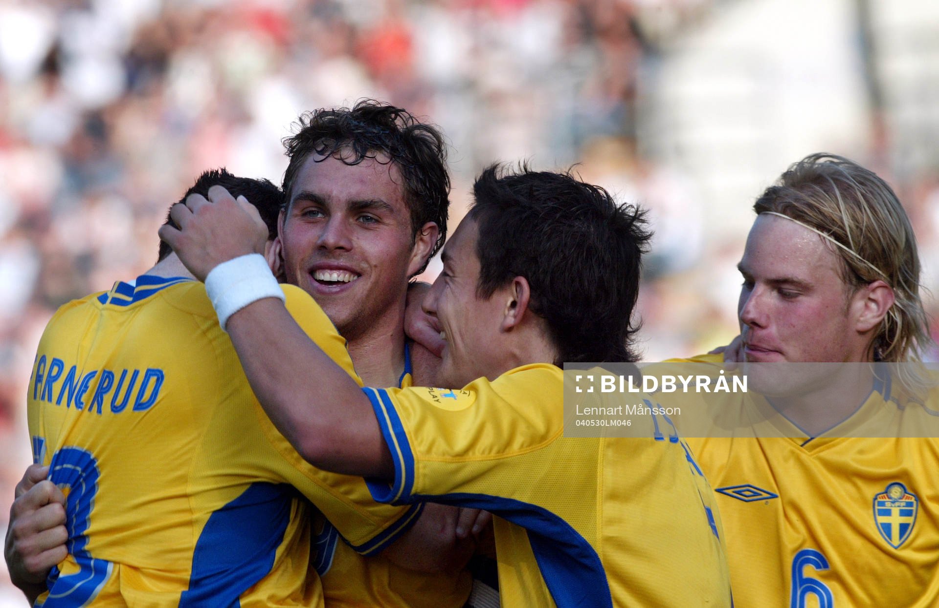 Alexander Farnerud, Johan Elmander, Stefan Ishizaki och