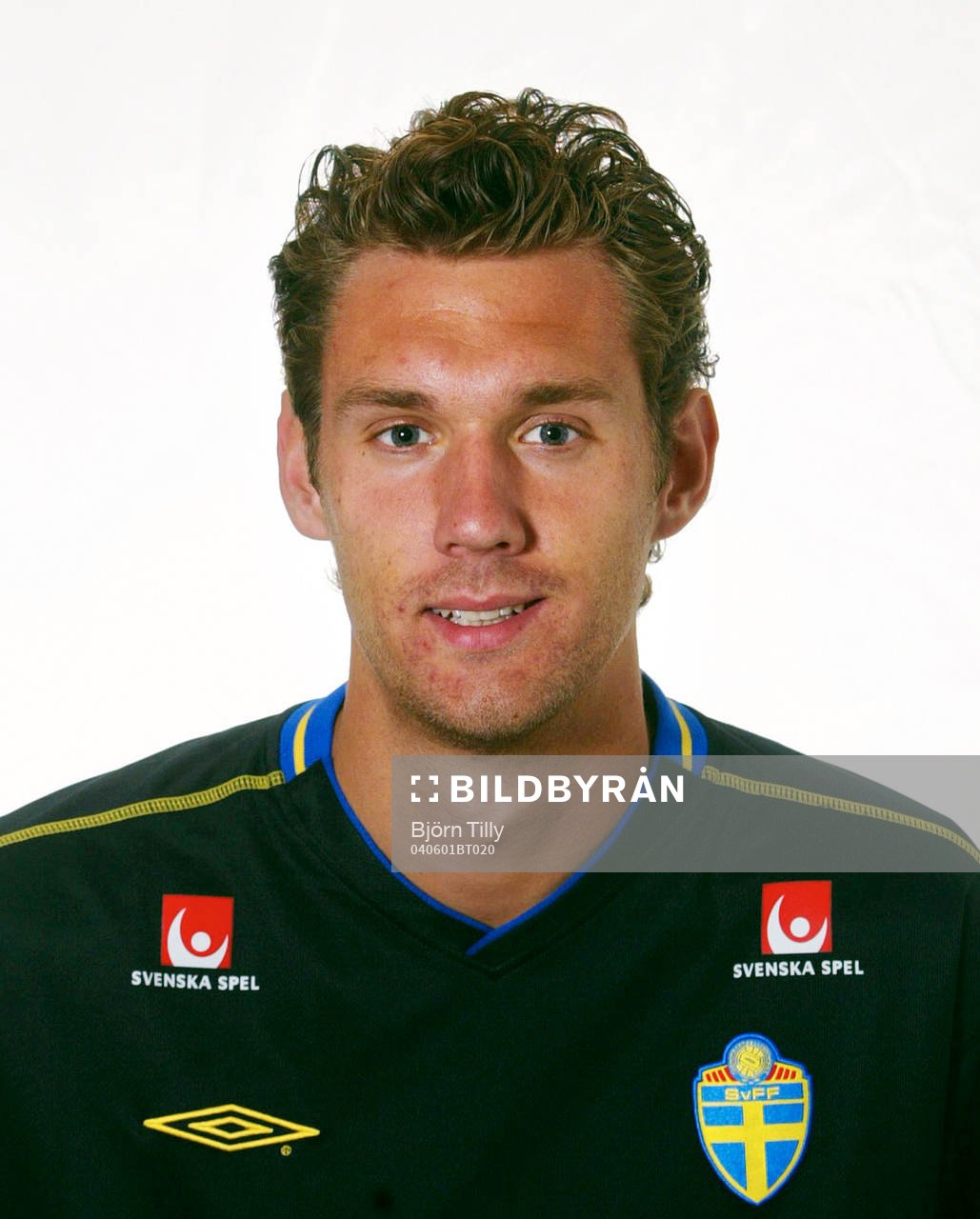 Fotboll, EM, (Porträtt) Sverige