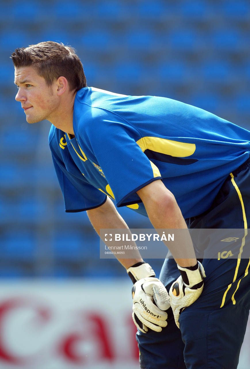 Jonas Sandqvist, målvakt, Sverige
