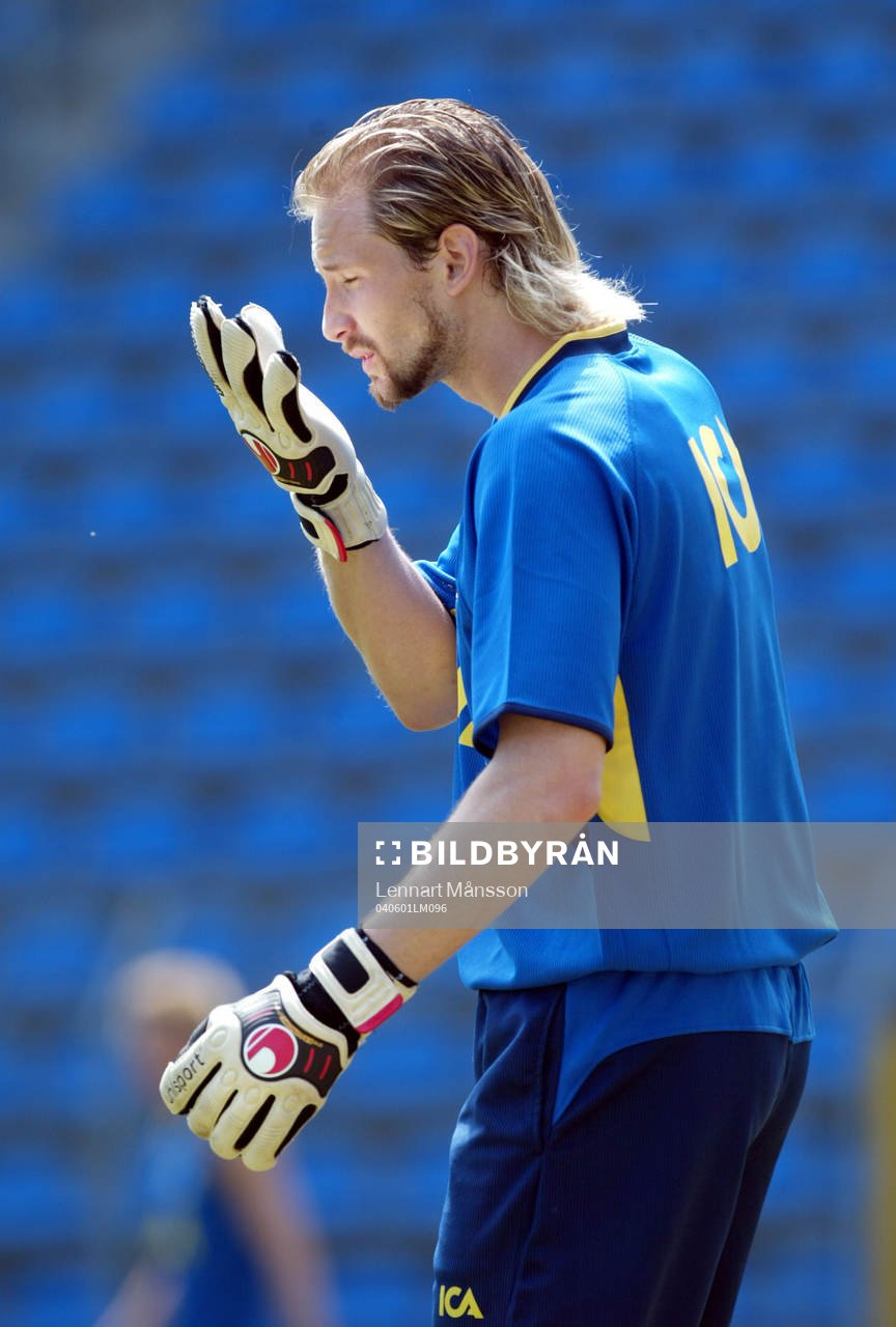 Johan Wiland, målvakt Sverige