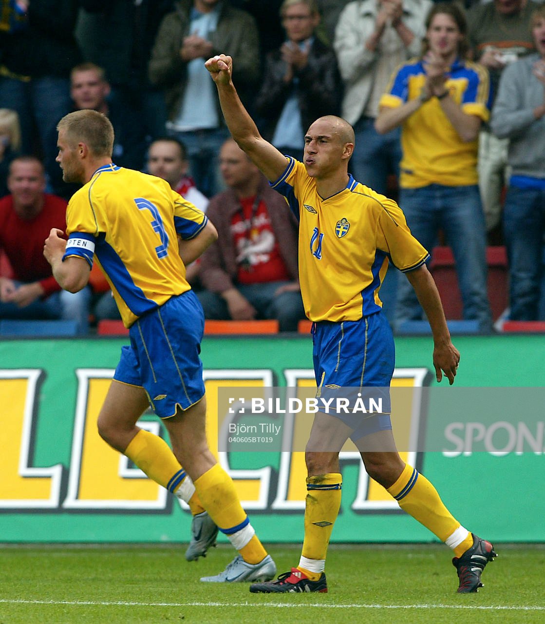 Henrik Larsson, Sverige (Jubel)
