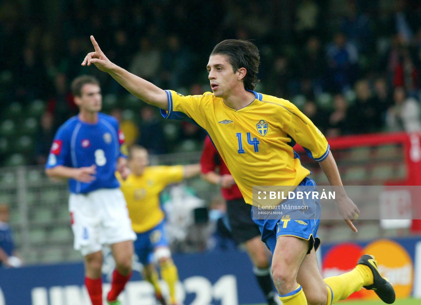 Babis Stefanidis, Sverige (jubel)