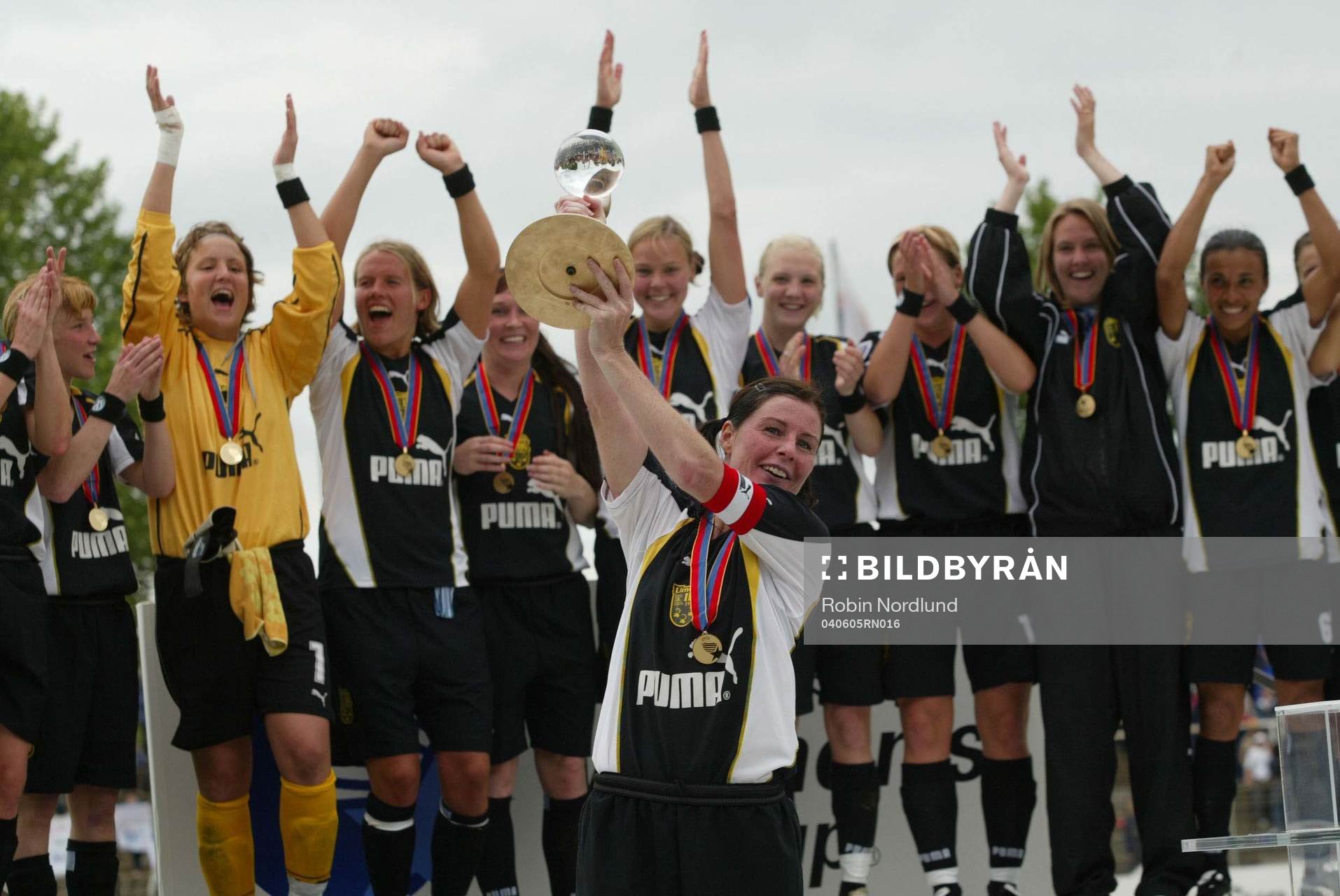  Malin Moström, Umeå (Pokal, Jubel)
