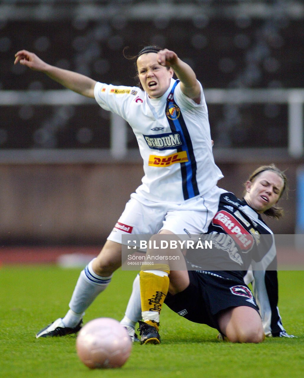Jennie Jonsson, Djurgården och Ann Westermark, Bälinge