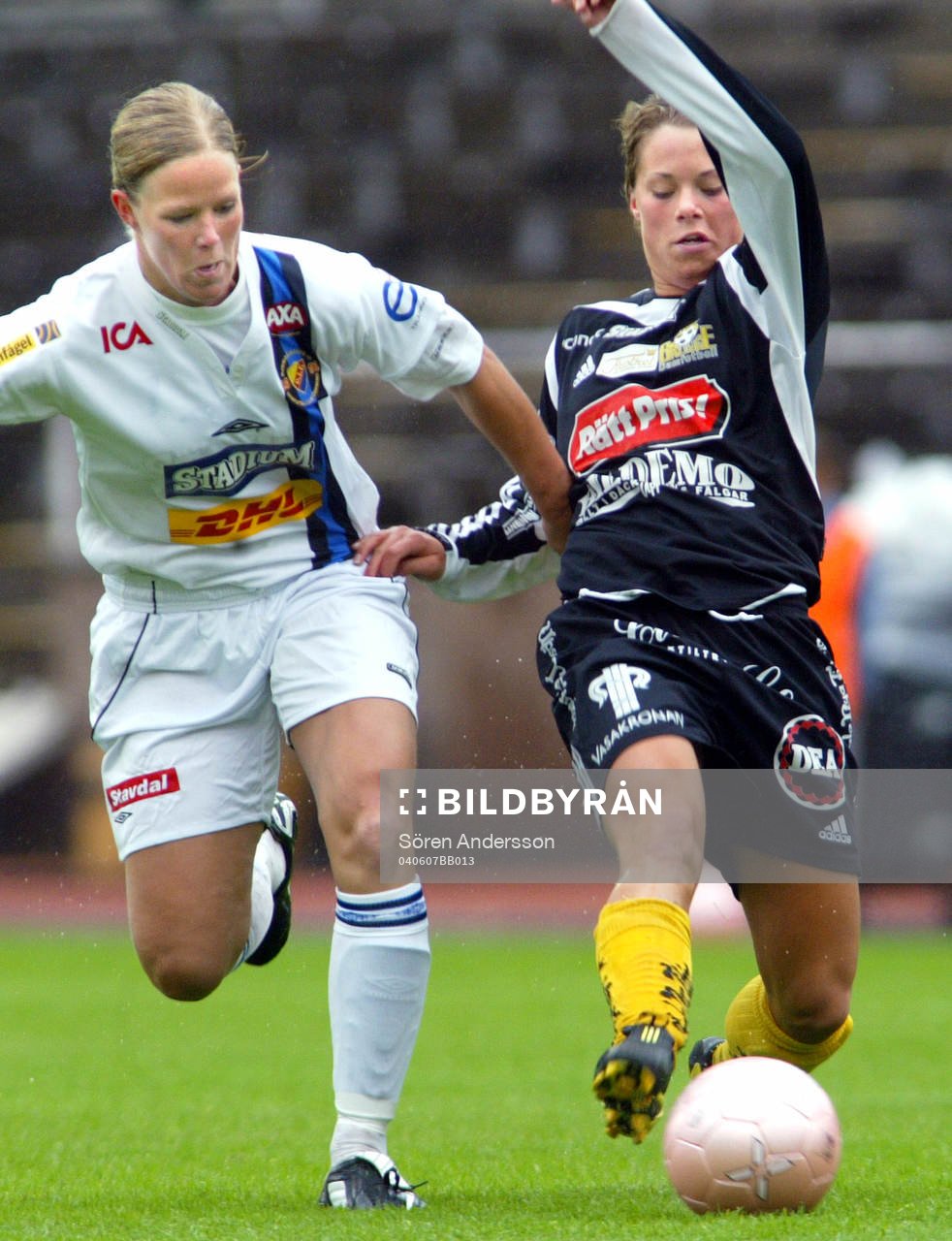 Malin Nykvist, Djurgården/Älvsjö och Johanna Almgren,